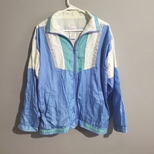 Vintage 80's Fizical color block windbreaker size M